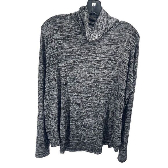 rag & bone Womens Sweatshirt Pullover Shirt Cutout Heather Gray Small - Picture 1 of 11